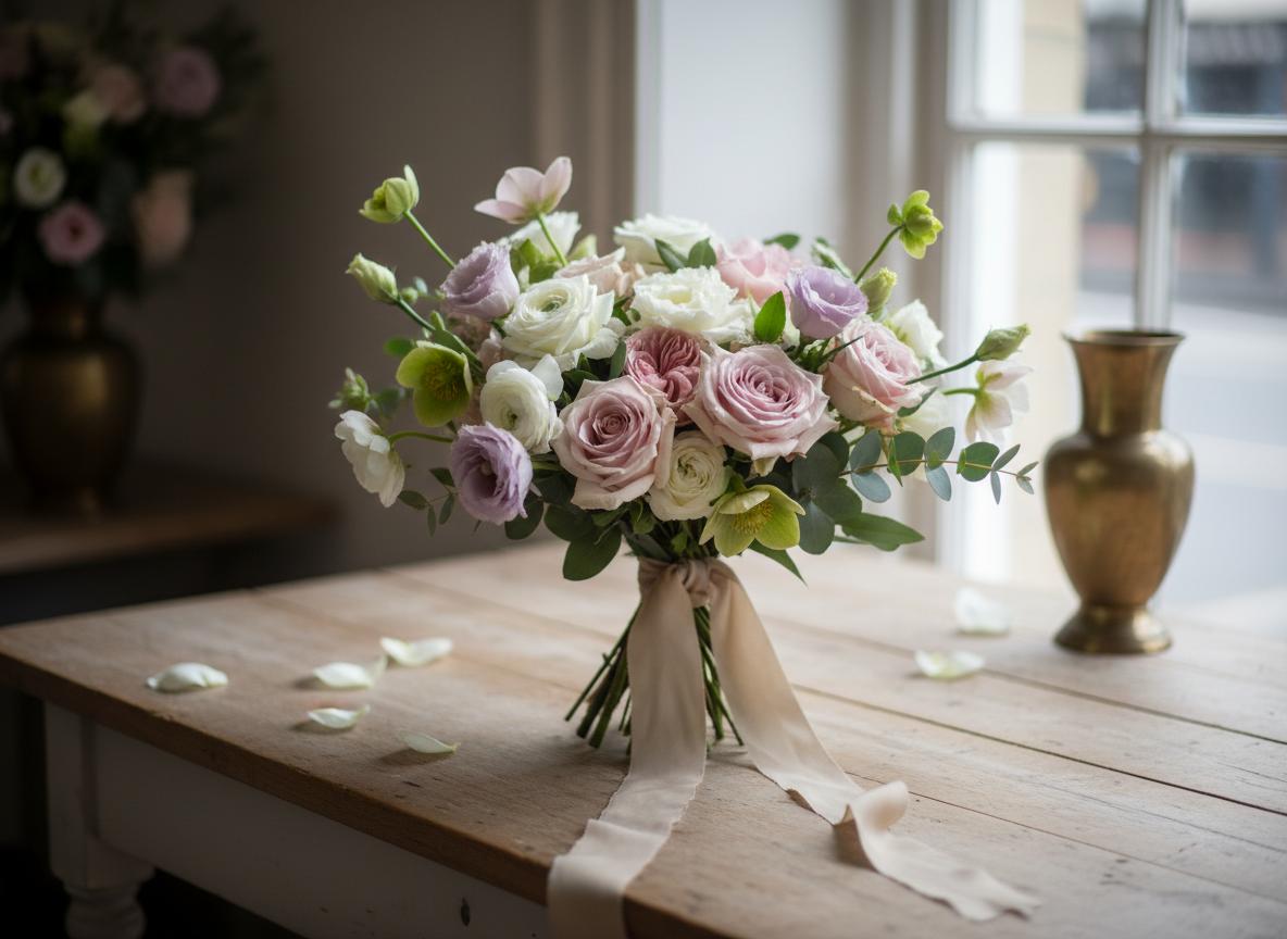 Bouquet realizzato dal fiorista