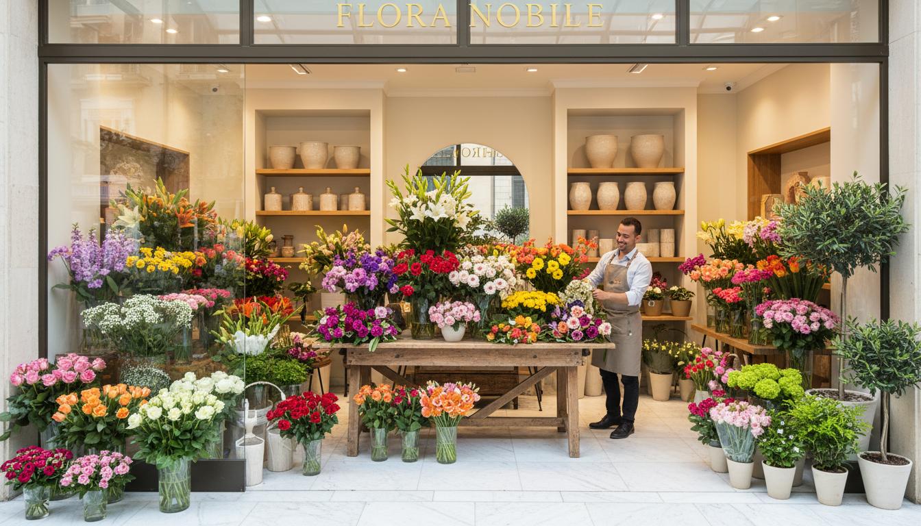 Il negozio di fiori