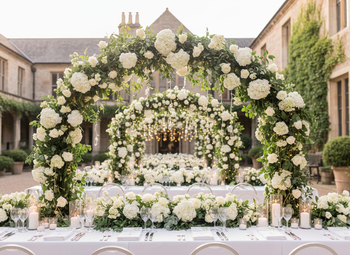 Allestimento matrimonio